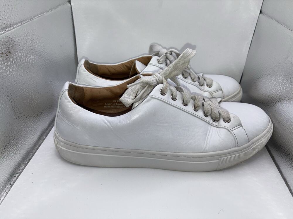 Thursday Boot Co Everyday Womens 8 White Leather Low Top Sneakers Minimalist